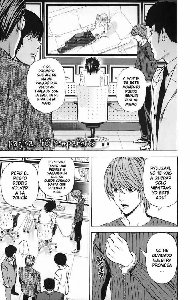 Death Note capítulo 40, página 1
