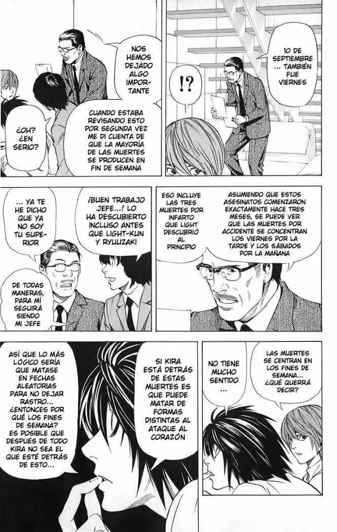 Death Note capítulo 40, página 13