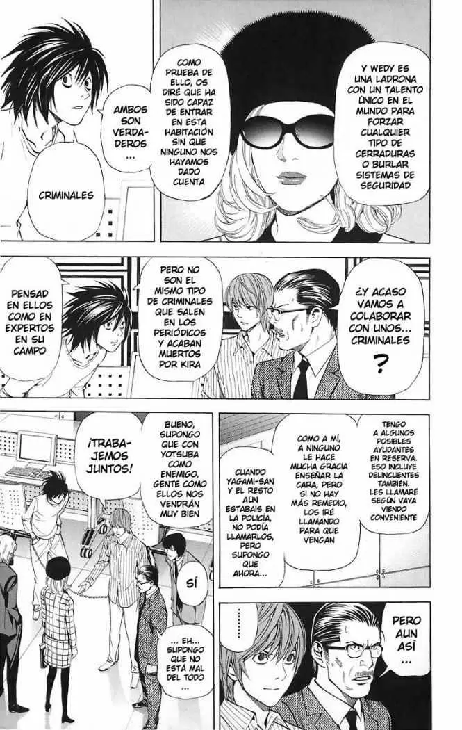 Death Note capítulo 40, página 17