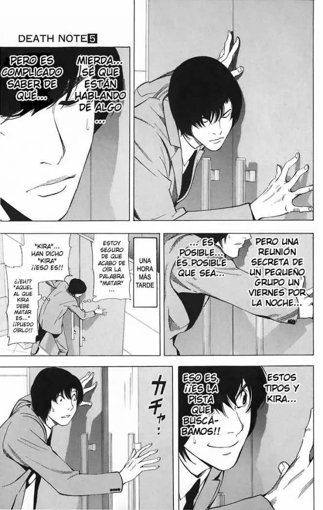 Death Note capítulo 41, página 17