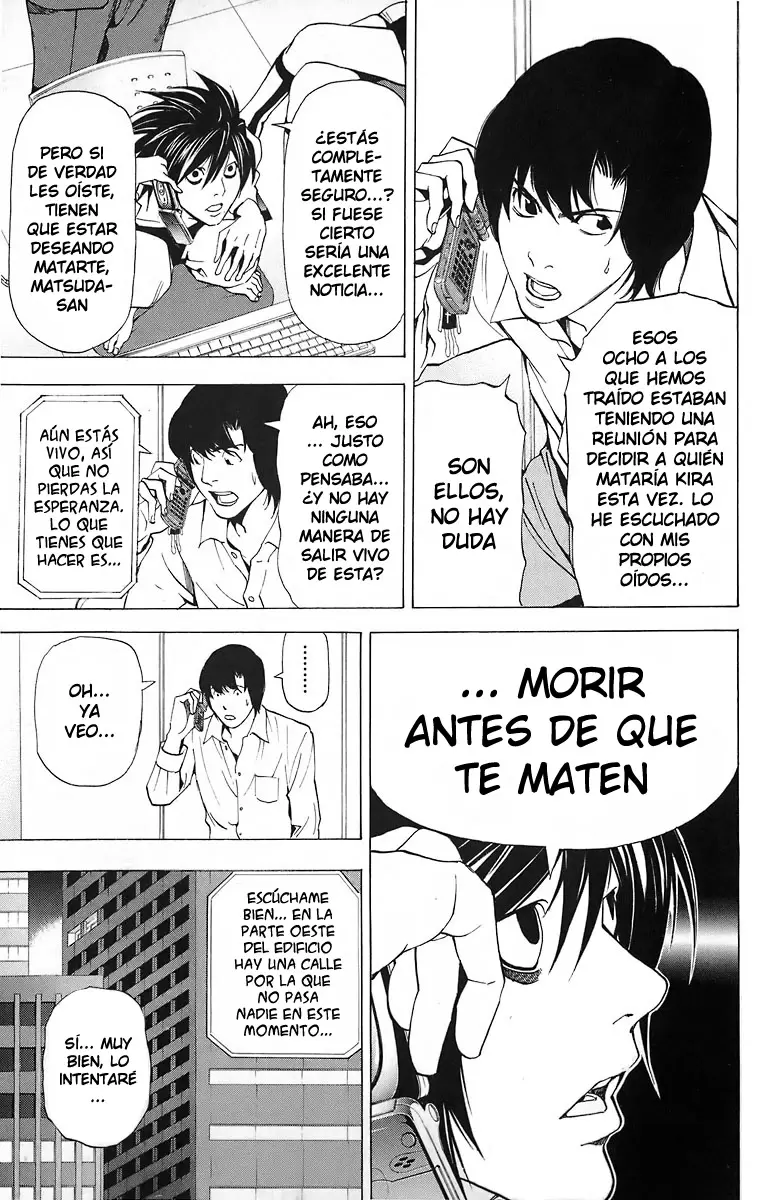 Death Note capítulo 42, página 20