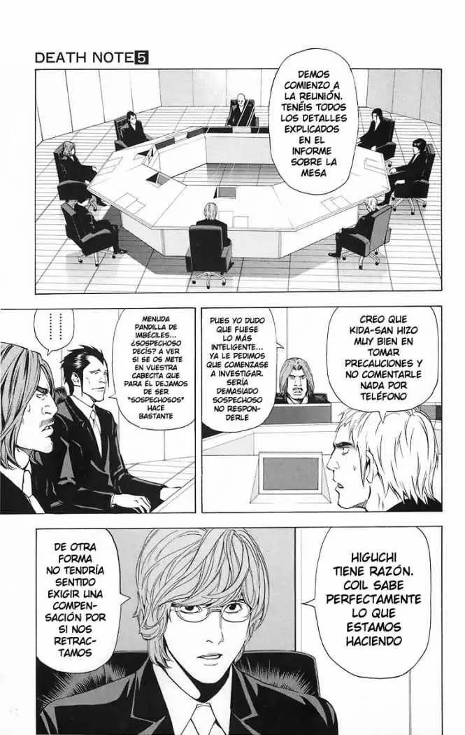 Death Note capítulo 43, página 8
