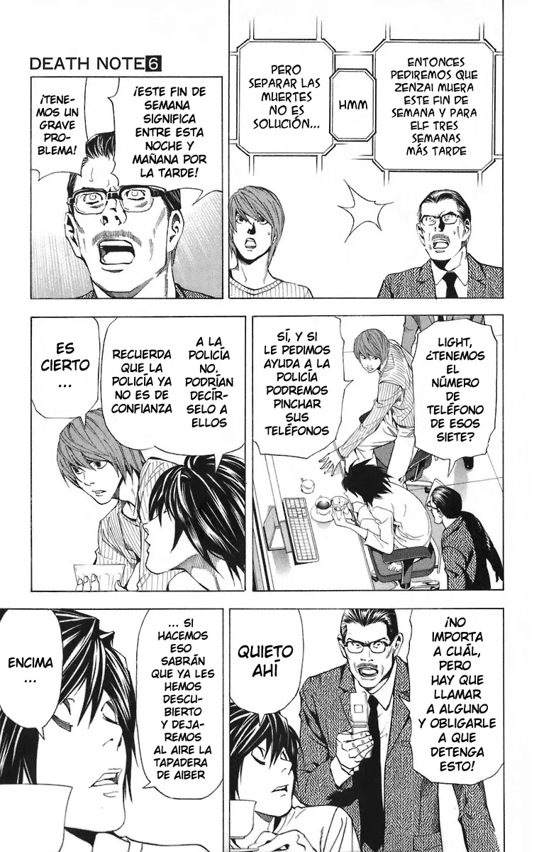 Death Note capítulo 44, página 19