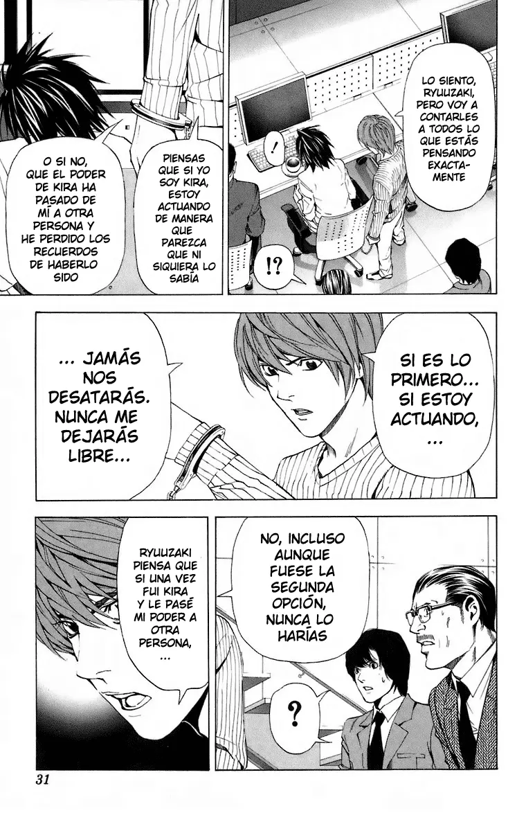 Death Note capítulo 45, página 3