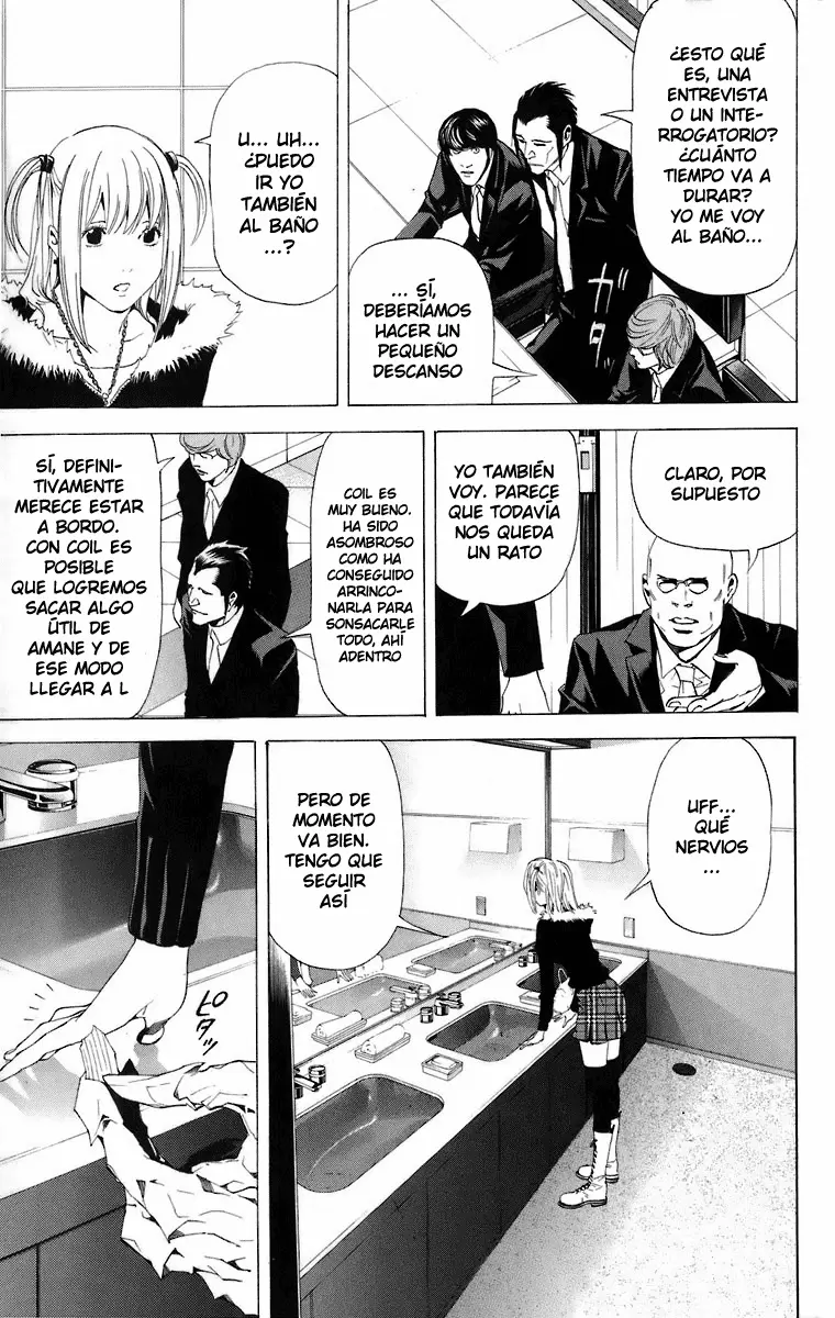 Death Note capítulo 46, página 23