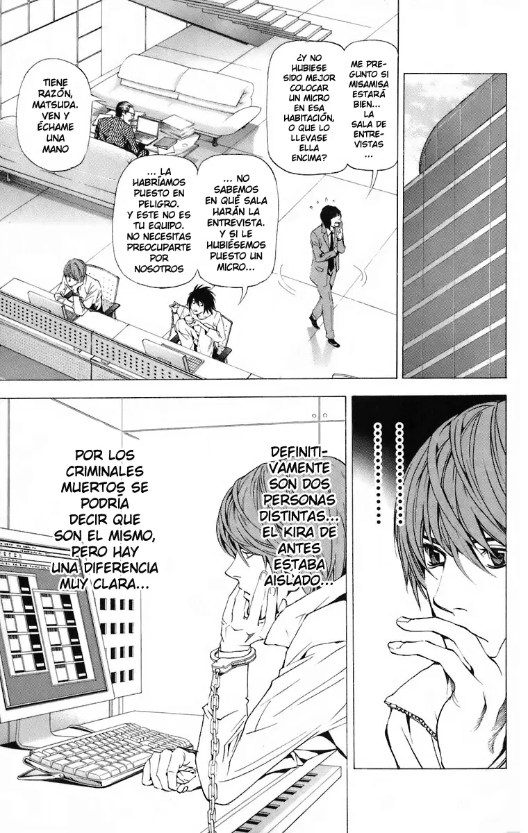 Death Note capítulo 47, página 3