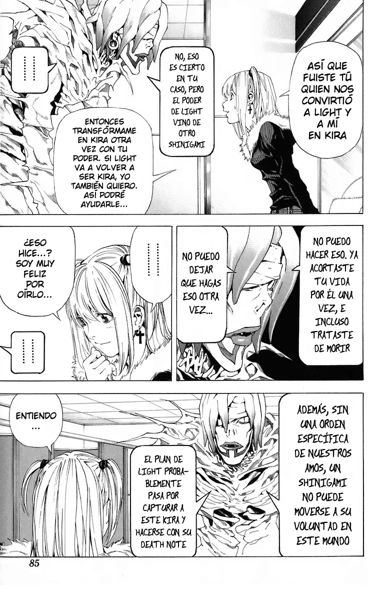 Death Note capítulo 47, página 11