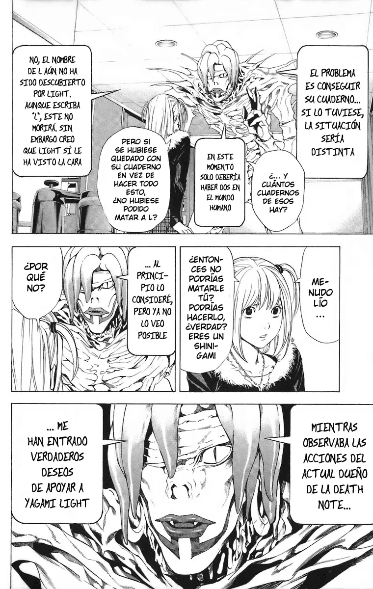 Death Note capítulo 47, página 12