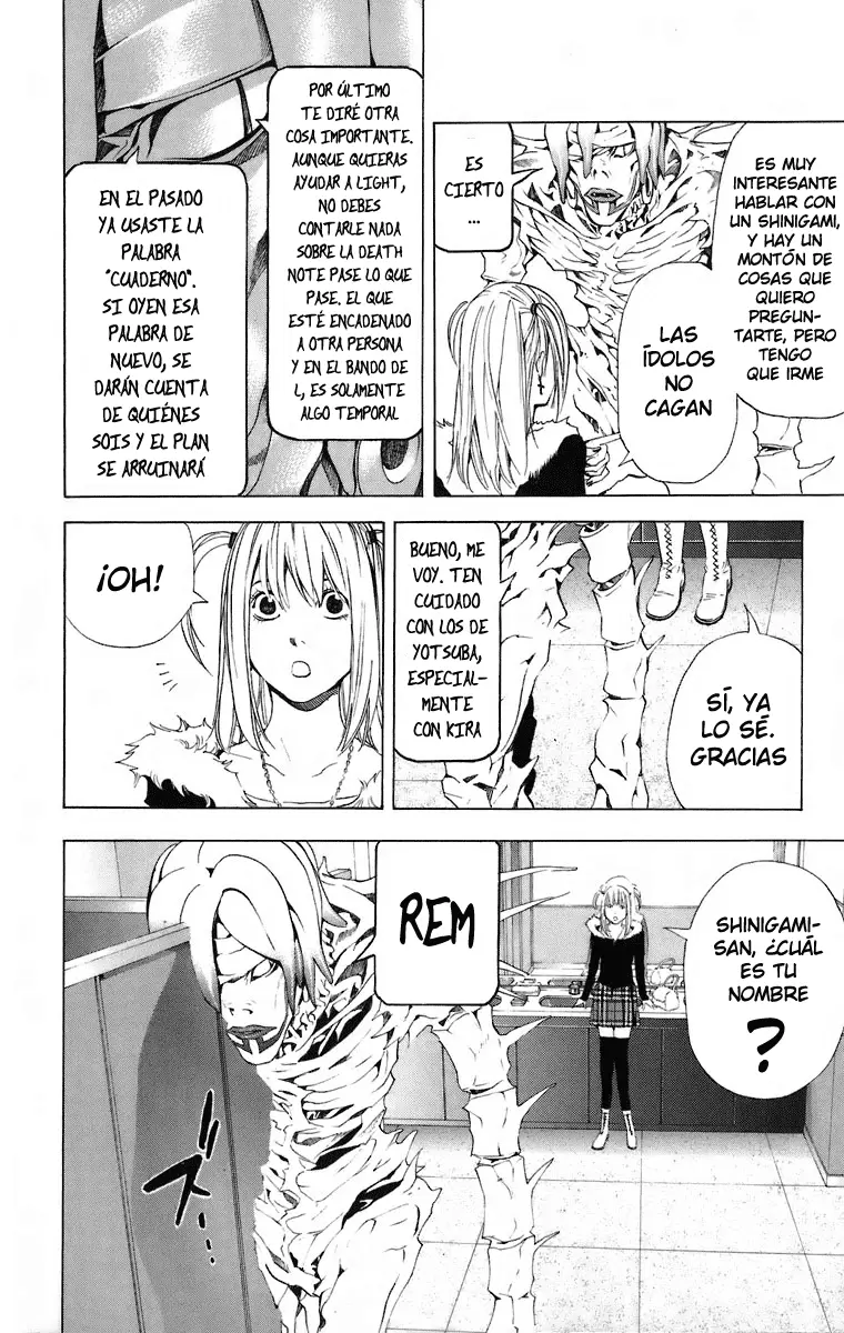 Death Note capítulo 47, página 18