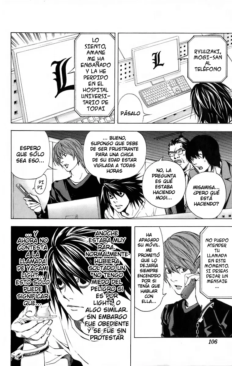 Death Note capítulo 48, página 12