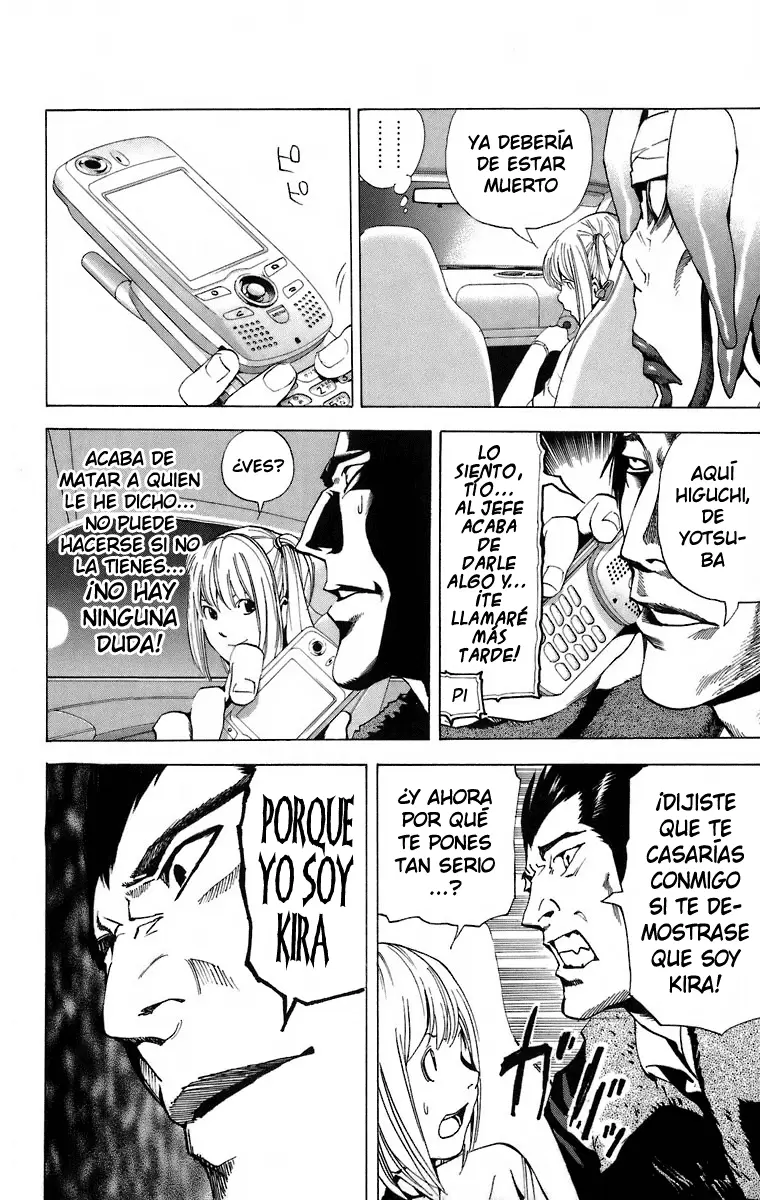 Death Note capítulo 48, página 18