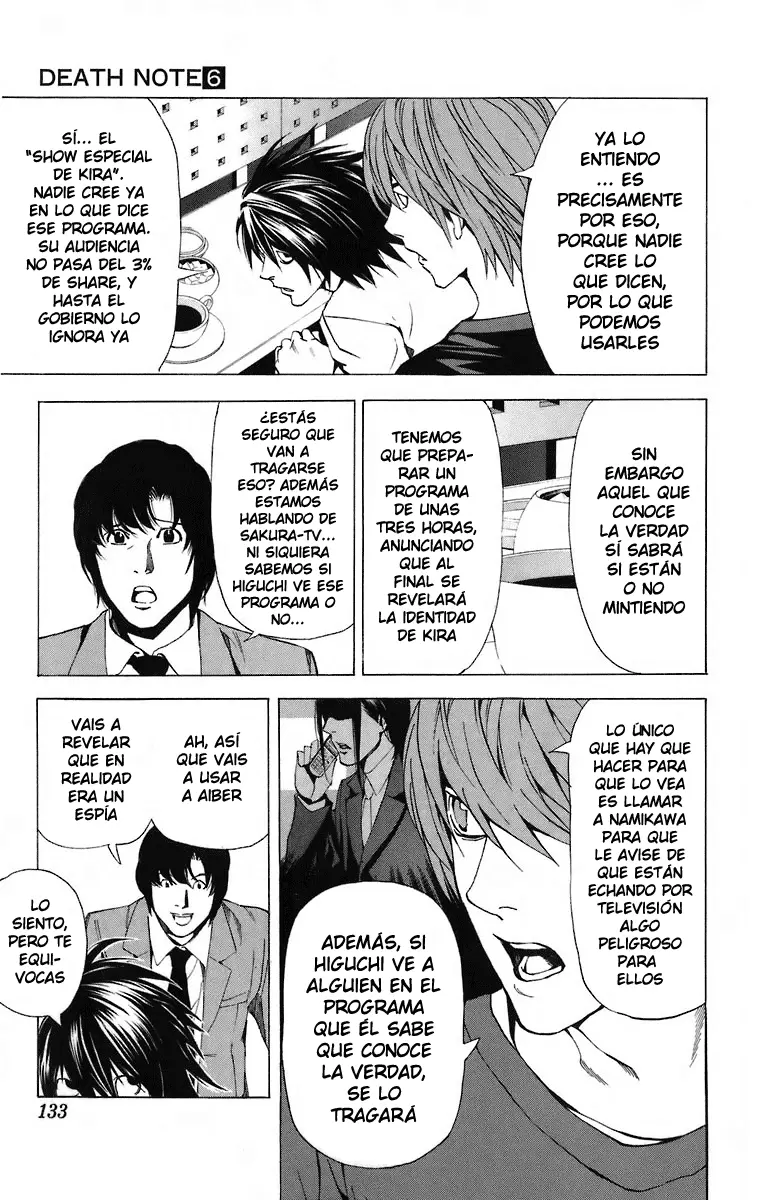 Death Note capítulo 49, página 17