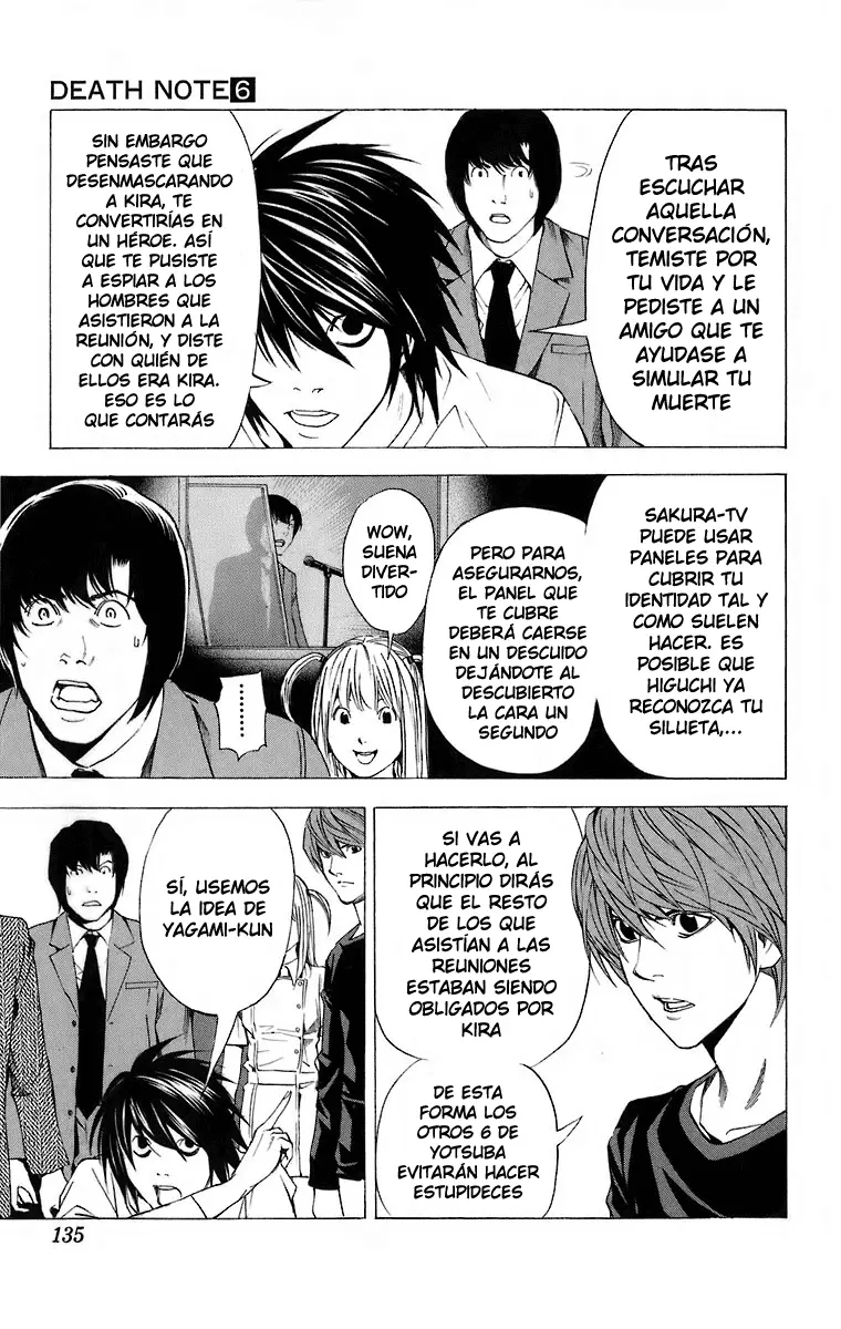 Death Note capítulo 49, página 19