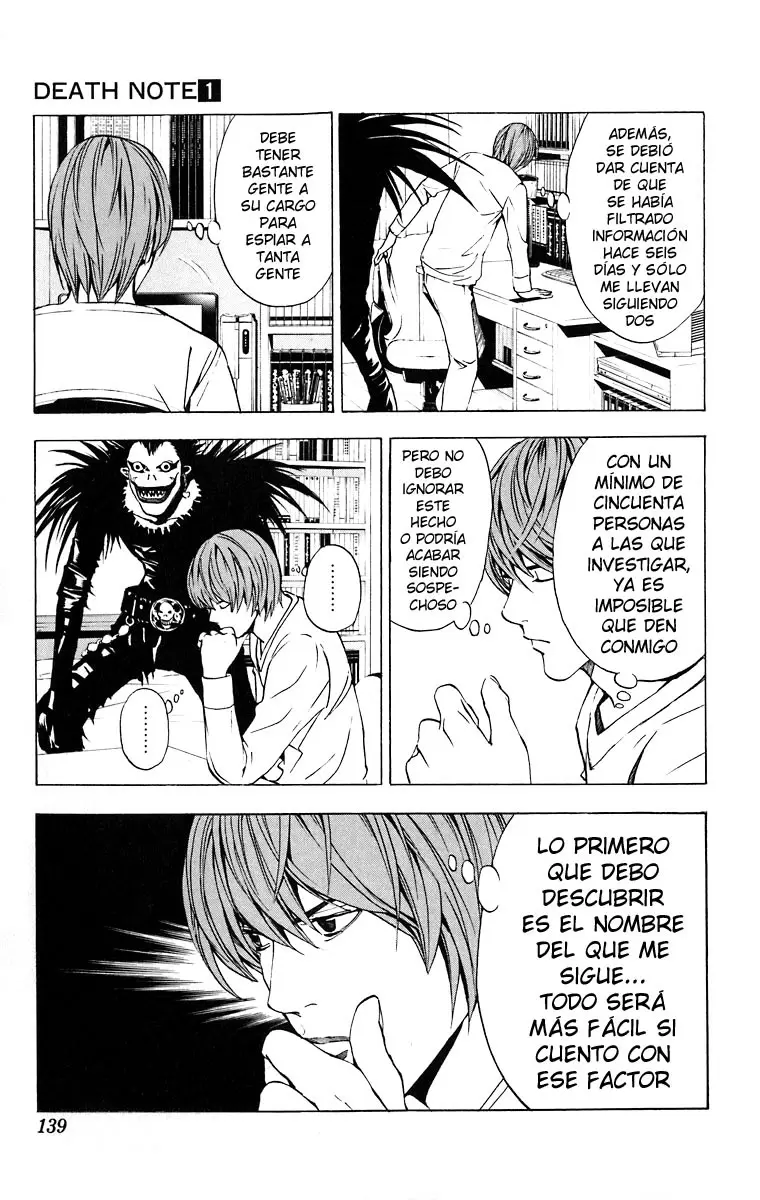 Death Note capítulo 5, página 8