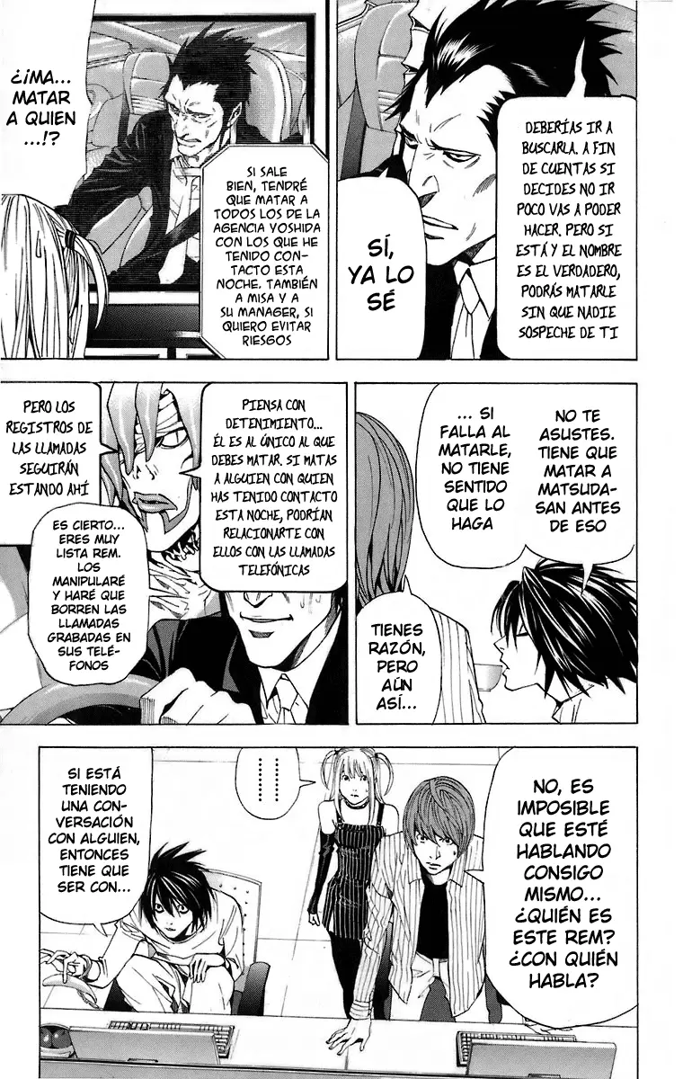 Death Note capítulo 51, página 6