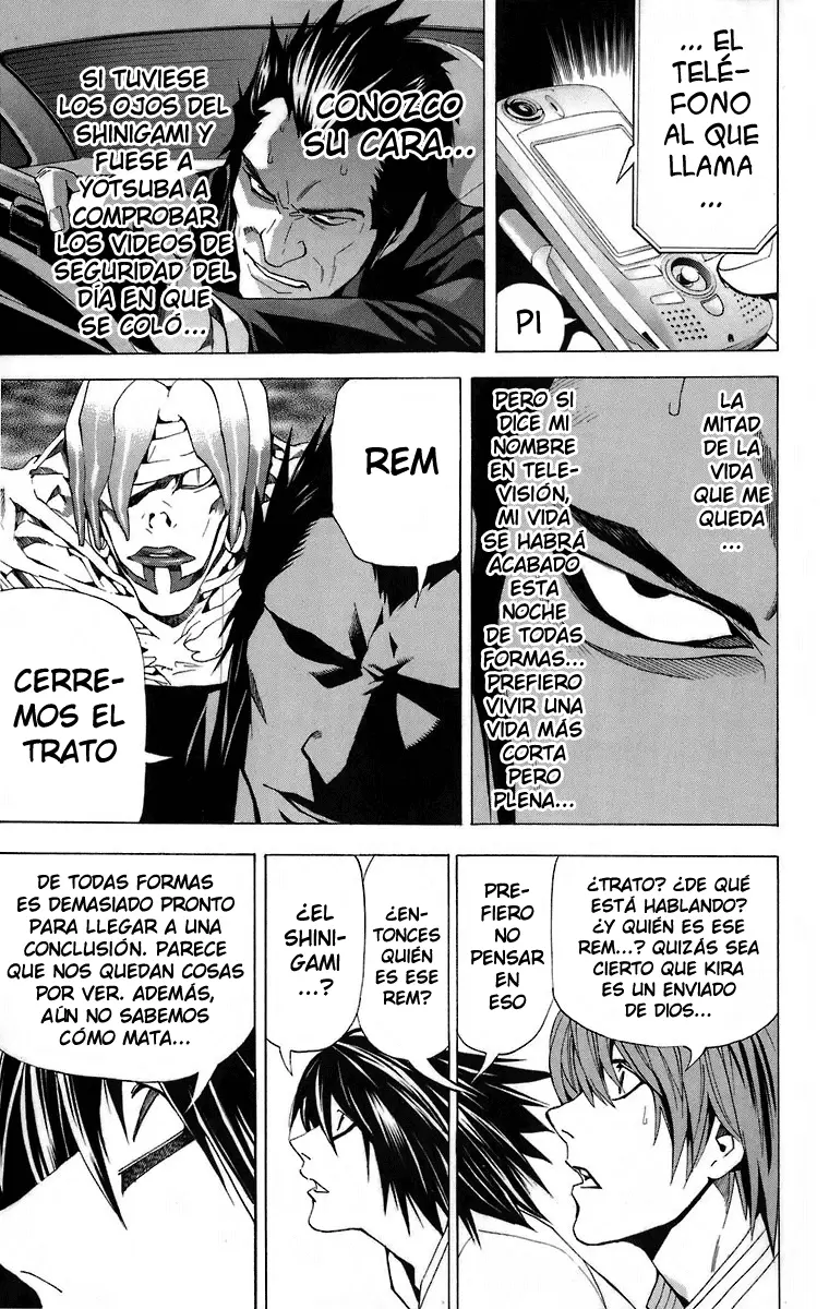 Death Note capítulo 51, página 14