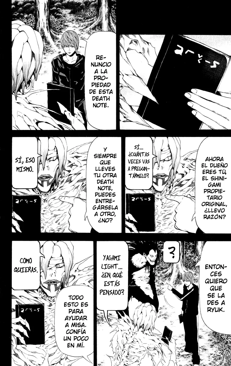 Death Note capítulo 54, página 4