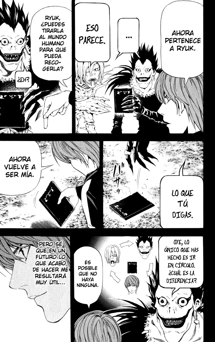 Death Note capítulo 54, página 5