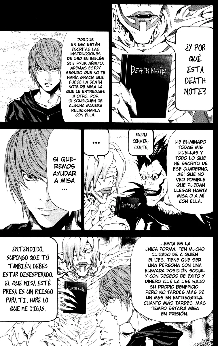 Death Note capítulo 54, página 7