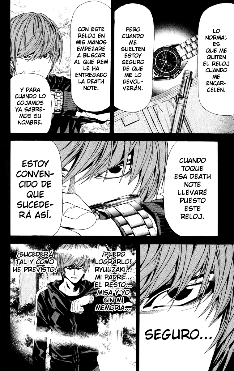 Death Note capítulo 54, página 14