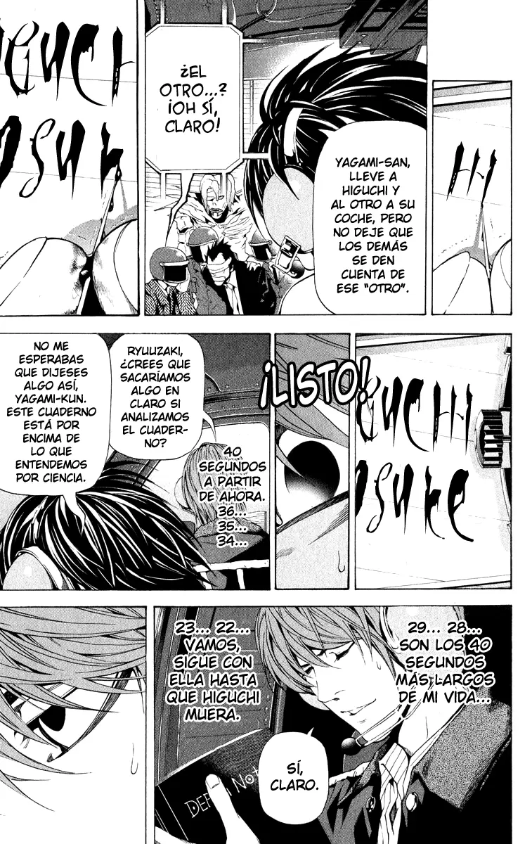 Death Note capítulo 54, página 17