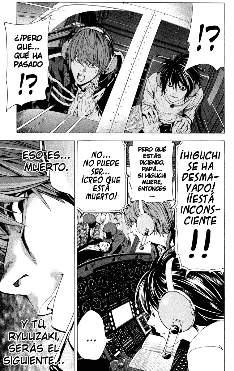 Death Note capítulo 54, página 19