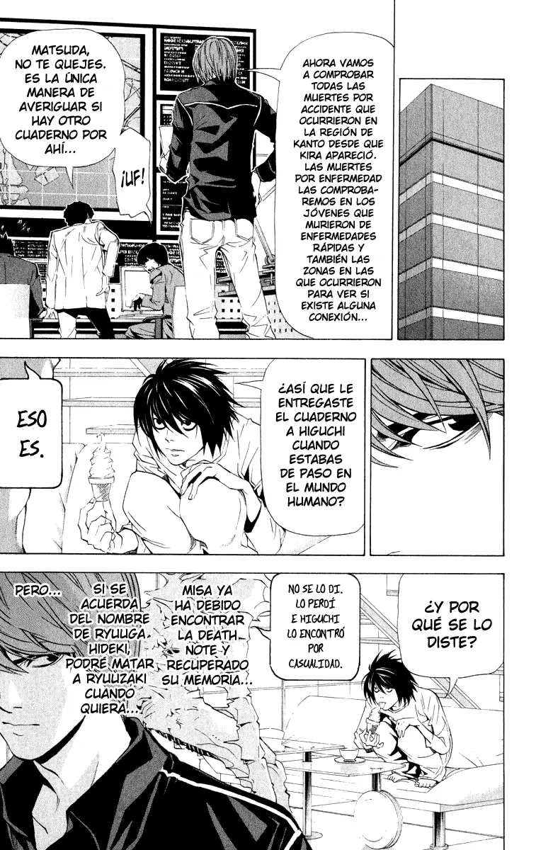Death Note capítulo 56, página 13