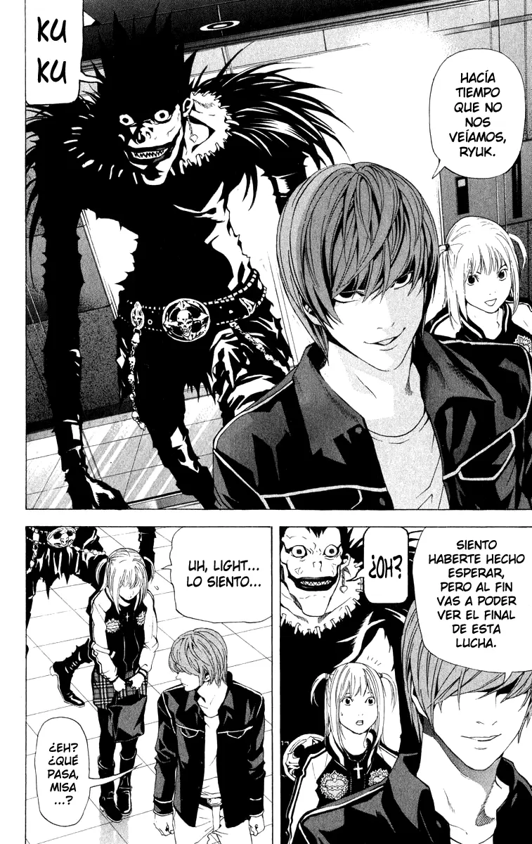 Death Note capítulo 56, página 16