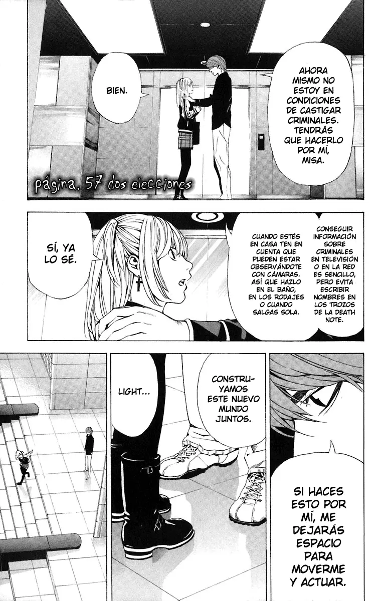 Death Note capítulo 57, página 1
