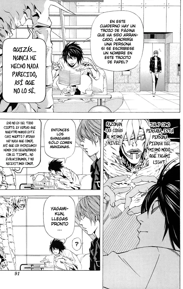 Death Note capítulo 57, página 3