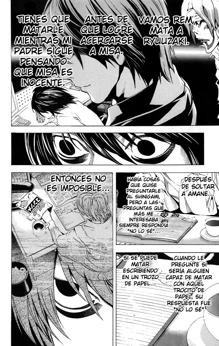 Death Note capítulo 57, página 16
