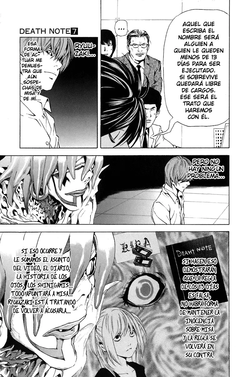 Death Note capítulo 57, página 19