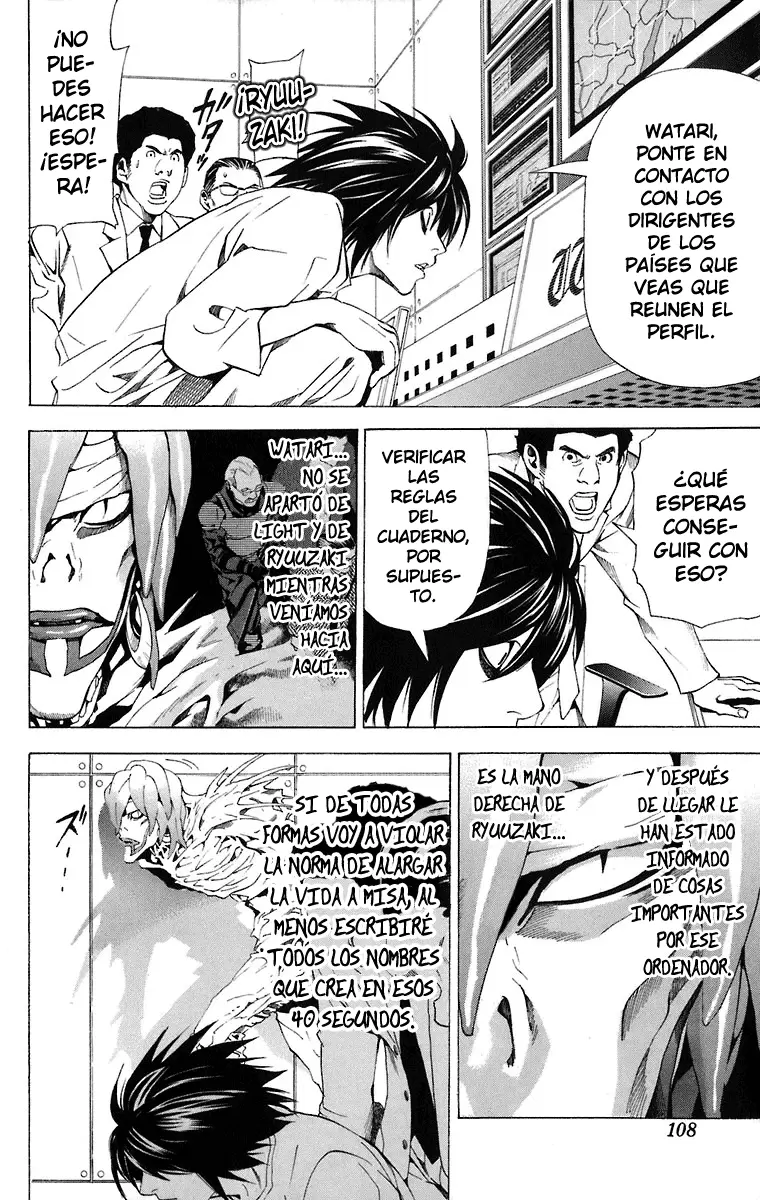 Death Note capítulo 57, página 20