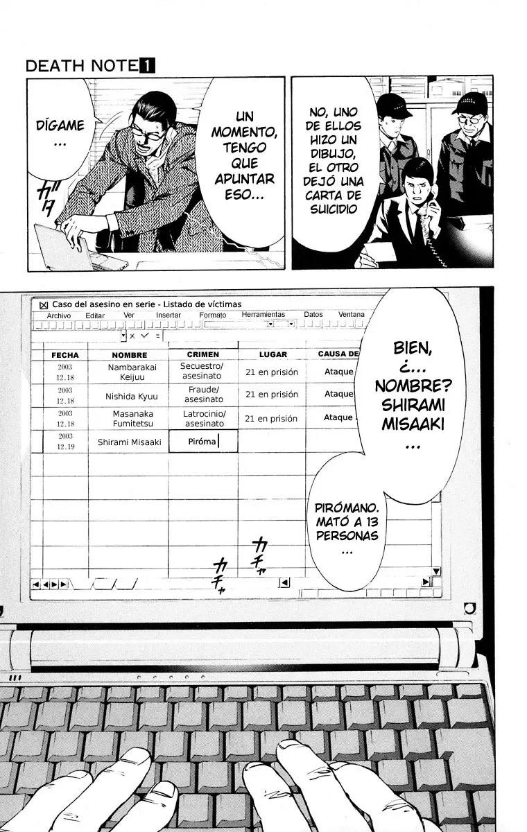 Death Note capítulo 6, página 11