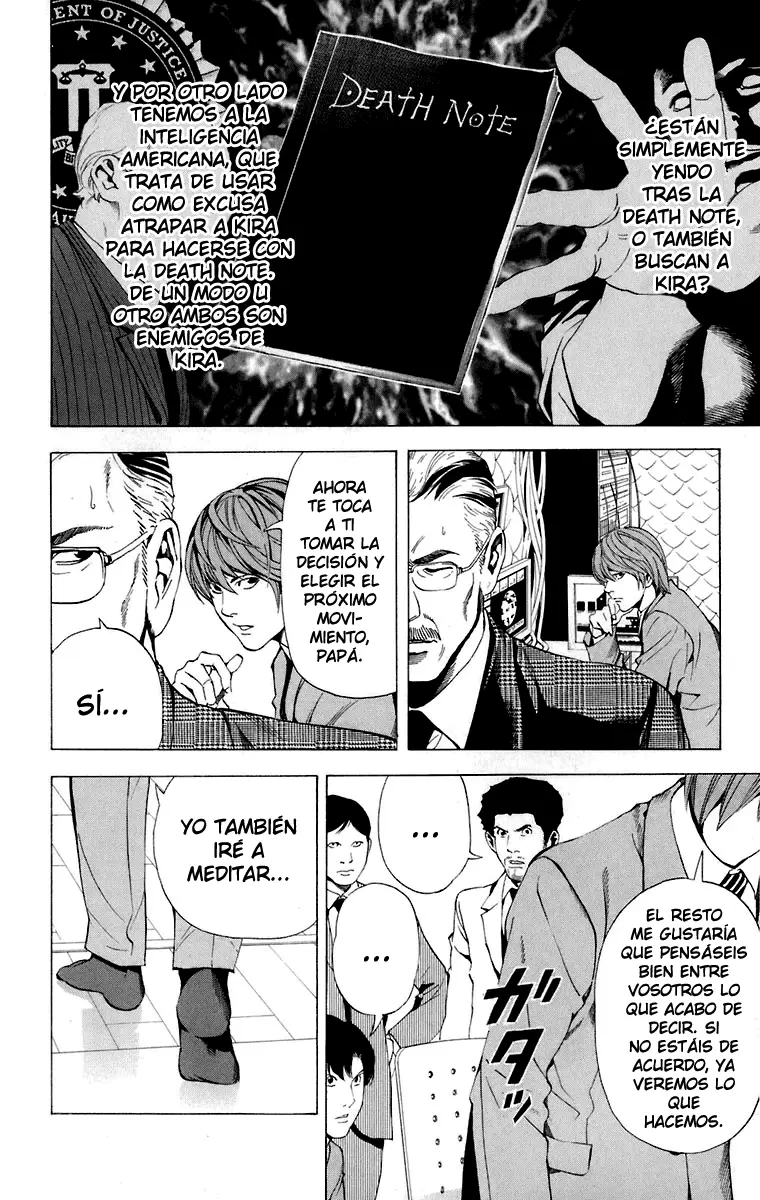 Death Note capítulo 62, página 15