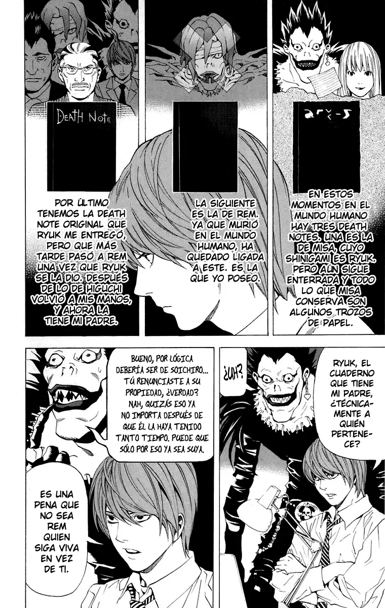 Death Note capítulo 62, página 17