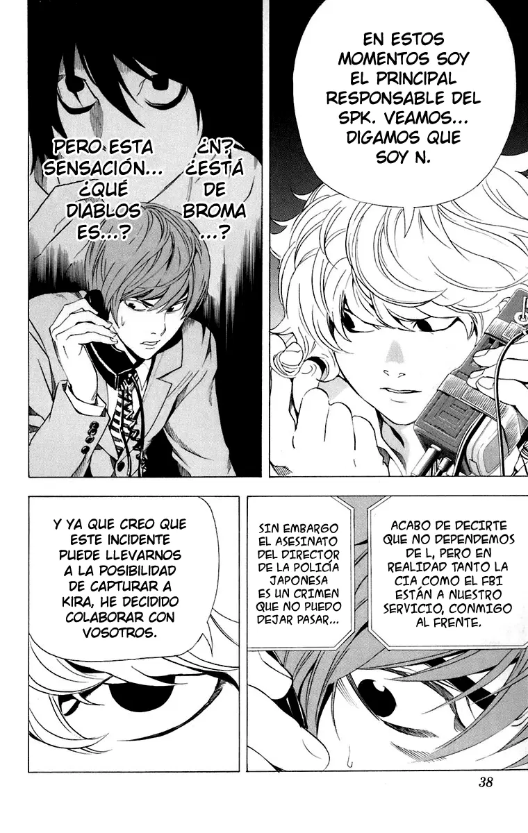 Death Note capítulo 63, página 10