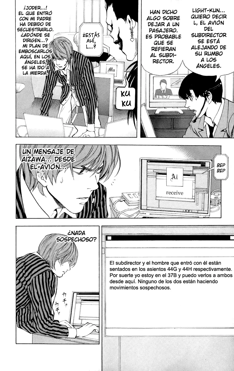 Death Note capítulo 64, página 4
