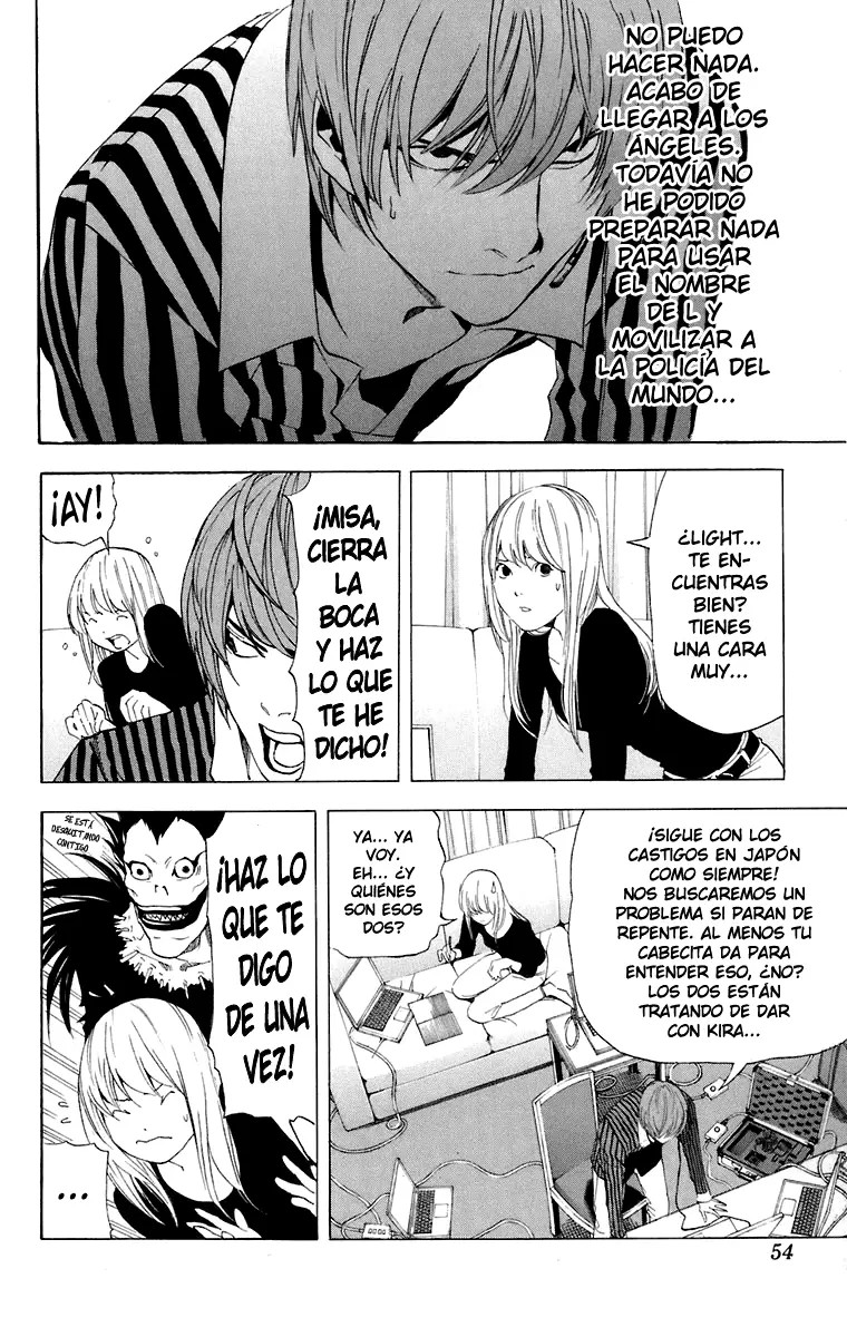Death Note capítulo 64, página 6