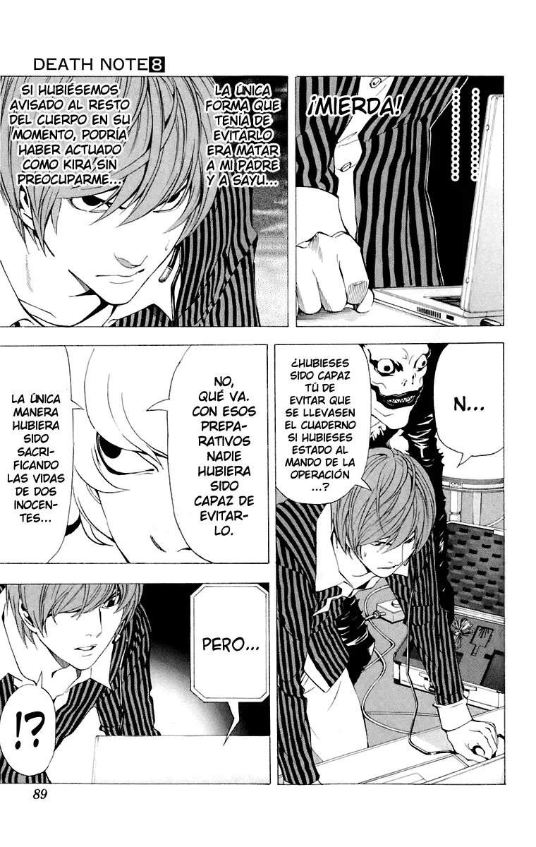 Death Note capítulo 65, página 13