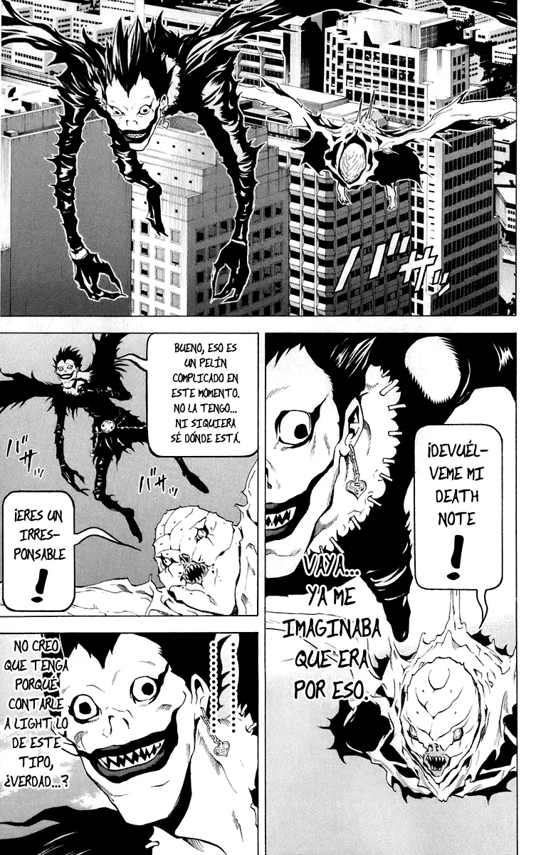 Death Note capítulo 65, página 19