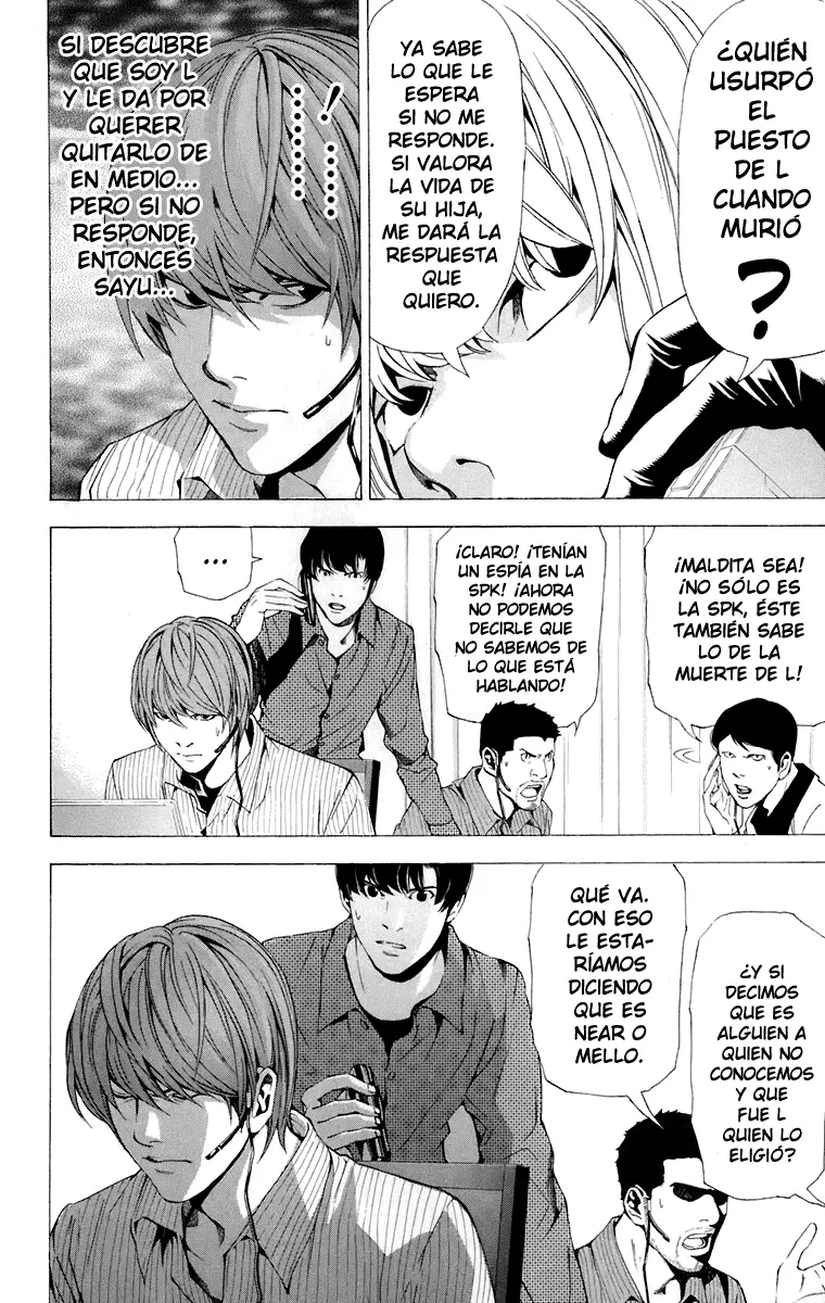 Death Note capítulo 67, página 6