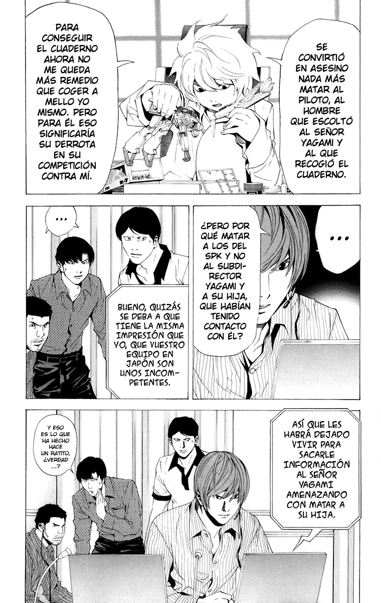 Death Note capítulo 67, página 14