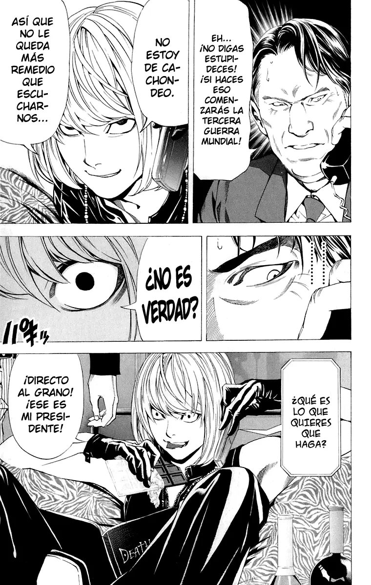 Death Note capítulo 67, página 19