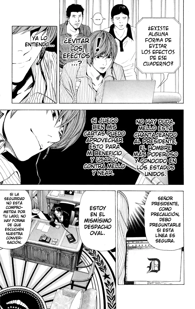 Death Note capítulo 68, página 9