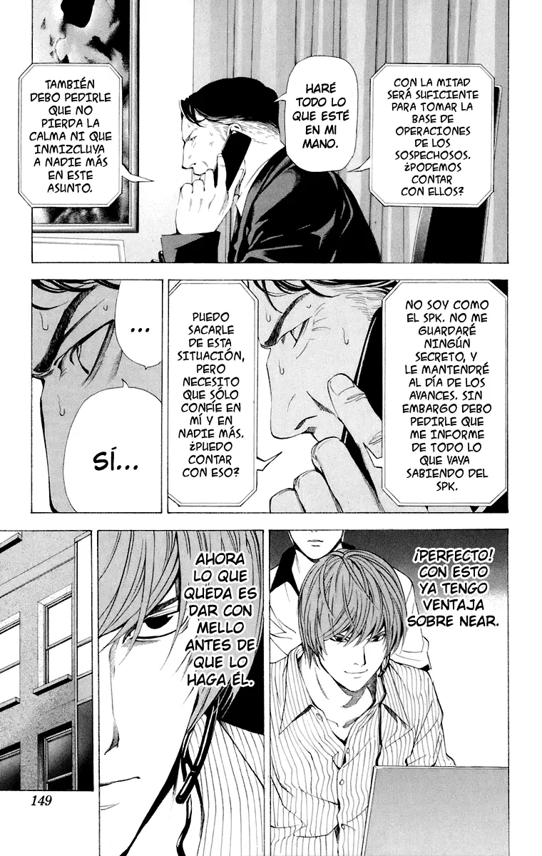 Death Note capítulo 68, página 13
