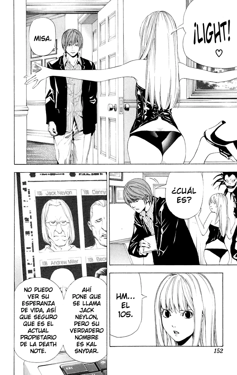 Death Note capítulo 68, página 16