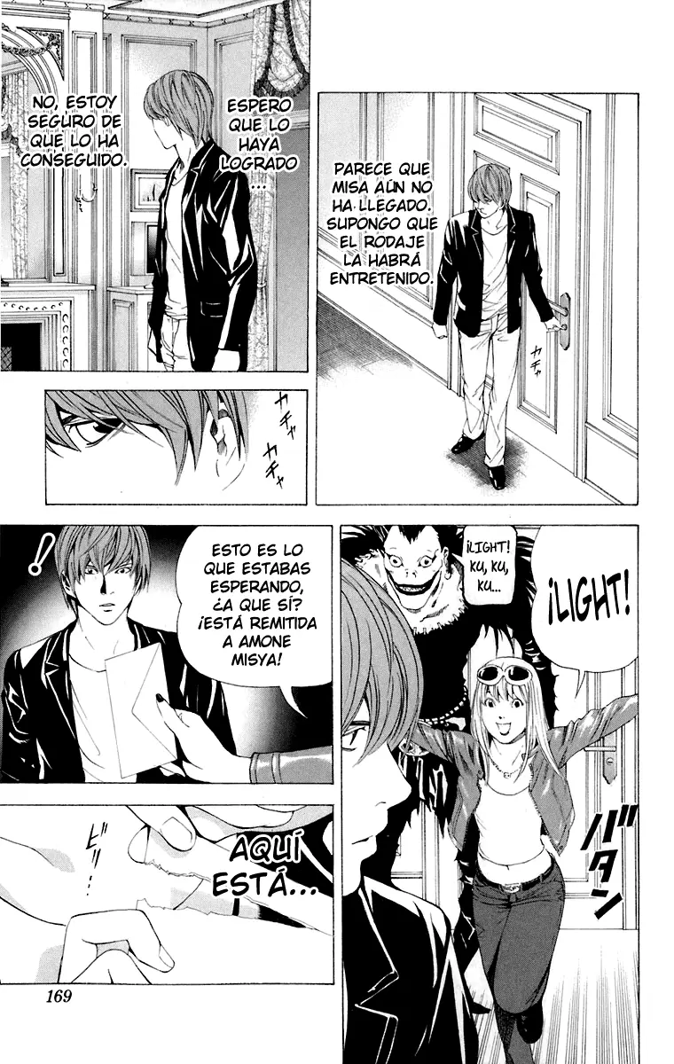 Death Note capítulo 69, página 13