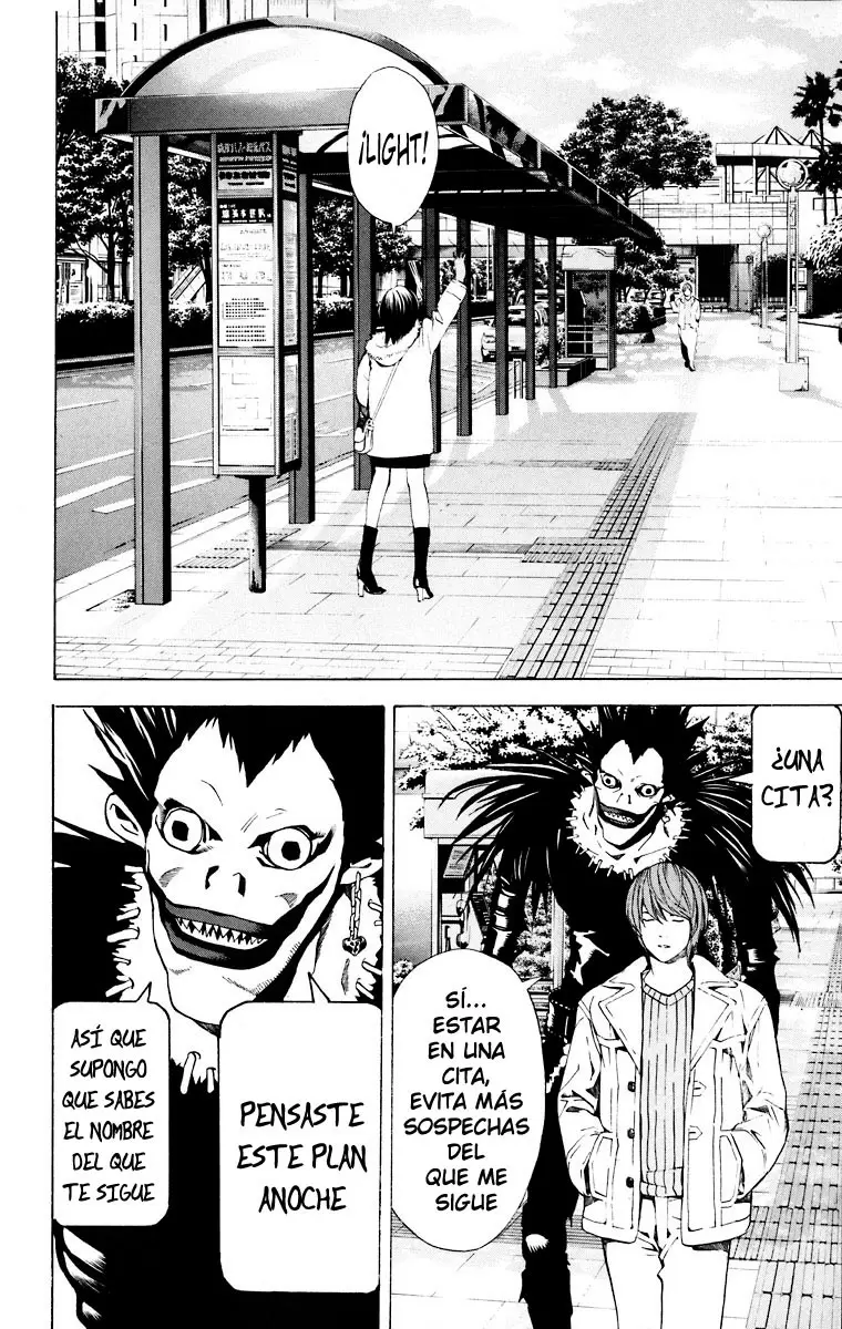 Death Note capítulo 7, página 2