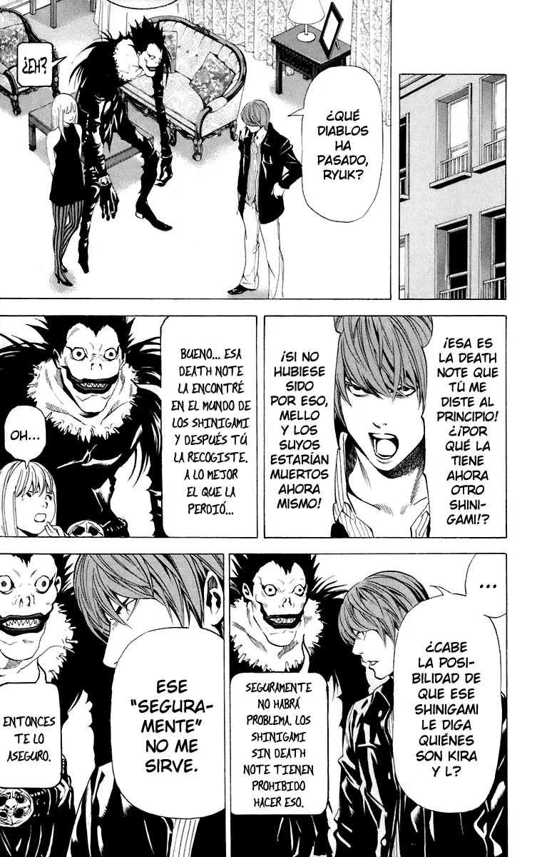 Death Note capítulo 70, página 18